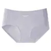 Ropa interior invisible para mujer, sin costuras, de algodón puro, tiro medio, 10A antibacteriana, con fuelle extendido, algodón Grado A, disponible en tallas grandes, al por mayor