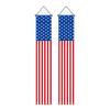 Decorações de Festa Amazon Mais Vendidas Transfronteiriças Cortina de Porta de Varanda Bandeira do 250º Aniversário Americano Dia da Independência Couplets Personalizados