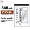 Adecuado para Motorola Snn5699A Batería de Teléfono Móvil C150/E398/Rokr/E1E3/V810 Venta al por Mayor de Fábrica