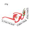 Decorações de Natal lantejoulas copos árvore de Natal velho homem plástico óculos armação adulto crianças vestido adereços atacado