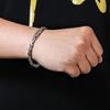 Pulsera Entrelazada Patrón de Dragón Estilo Han para Hombres, Personalidad Hip-Hop Retro de Moda Artículo Caliente Transfronterizo