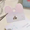 Colección de Pendientes de Hueso de Titanio Estilo Coreano, Pendientes de Lujo Ligero con Lazo para Mujer, Accesorios Sencillos para Orejas con Pasador de Plata S925