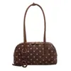 Bolsa de axila polka dot moderna e casual com um design único, um novo modelo 2026 para mulheres, perfeita para o dia a dia e para ir ao trabalho.