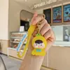 Figuritas de llavero de goma blanda de anime de dibujos animados, colgantes para mochila, accesorios para bolsos, pequeños adornos, al por mayor en stock para tiendas