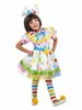 Carnaval de Halloween Transfronteiriço Fantasia Roupas de Performance Infantil Saia de Palhaço com Bolinhas Cosplay Roupas Cos Festa