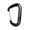 Tienda Hamaca Estilo Camping al Aire Libre Mochila Hebilla Aleación de Aluminio de Aviación Tipo D Mosquetón de 8 cm 12Kn Impermeable