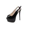 Sandalias de Moda para Mujer 2024 Primavera Nuevas Versátiles Estilo Europeo y Americano Comercio Exterior Boca de Pez para Mujer Impermeables con Plataforma Tacón Super Alto Zapatos de una Sola Capa Boca de Pez