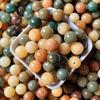 Venta al por mayor de fábrica raíz de bodhi natural color tinta espesa pulsera de cuentas redondas cuentas sueltas cuentas para joyería DIY plato de cuentas pulsera para jugar mujeres