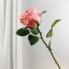 Flor Artificial Manta Rosa Flor Falsa Flor de Seda Adereços de Fotografia Decoração de Casa Enfeites Arranjo de Flores Casamento Decoração de Casamento
