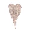 Nuevo broche con borlas de diamantes de imitación de estilo europeo y americano, con personalidad y temperamento, accesorios de ropa, fabricantes de joyas exageradas