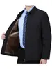 Jaqueta administrativa forrada de fleece casaco masculino primavera e outono casaco masculino outono masculino casaco de outono masculino outono masculino vestuário masculino