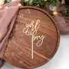 Decoração de Bolo para Chá de Bebê Festa de Bebê Estilo Transfronteiriço Plug-In Acrílico Acessórios Ornamentos