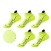 Amazon Transfronterizo Calcetines Nuevos para Hombre Calcetines Deportivos Absorbentes de Sudor Transpirables Calcetines Cortos de Caña Baja Calcetines Tipo Barco Negros y Blancos
