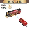 Tren de Vapor Retro Fenming con Luz, Vagón de Pasajeros, Accesorios de Vía, Piezas Suplementarias, Modelo de Juguete para Niños