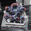 Caja de Rosas Flor Eterna Rosa Glacial Caja de Regalo para el Día de San Valentín Decoración 214 Regalo de Navidad para el Día de la Madre