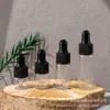 En stock frasco gotero pequeño transparente 1ml2ml5ml 3ml esencia muestra cosmética solución madre de esencia se embotella