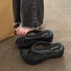 Chanclas de verano estilo estrella para aumentar la altura, para mujer, para interior y exterior, modernas, de suela gruesa, antideslizantes, con puntera abierta, versátiles, para la playa