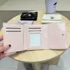 Carteira Feminina Estilo Japonês com Laço, Couro Brilhante de Alta Qualidade, Porta-Moedas com 70% de Desconto, Carteira Curta Multifuncional, Carteira Transfronteiriça