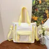 Mochila Escolar de Aspecto Elegante, Bolso para Estudiante, Bolso Cruzado de Gran Capacidad, Nuevo Estilo a la Moda, Mochila Versátil, Bolso Duradero para Tutorías