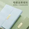 Set de Caja de Regalo para Cuaderno, Personalizable, Logo Imprimible, Souvenir de Aspecto Elegante y Práctico, Bloc de Notas Corporativo
