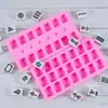 Molde de Chocolate Mahjong Mahjong Molde para Hornear Molde para Decoración de Pasteles Herramienta Shisan Yao Mahjong DIY
