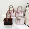 Bolsos para Mujer Gran Capacidad 2025 Nuevo Estilo Coreano Bolso de Axila Bolso Bandolera de un Solo Hombro Bolso de Mujer Estampado Bolso Tote de Moda