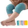 Rodilleras y coderas de felpa para niños, mangas para gateo de bebé de verano, con puntos, antideslizantes, calcetines con mangas para gateo, Amazon