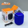 Altavoz Bluetooth M18 transfronterizo nuevo portátil para exteriores mini portátil inalámbrico tela subwoofer tarjeta estéreo pequeño