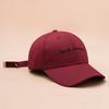Gorra Verano Mujer Ins con Visera Hombre Color Sólido Estilo Coreano Bordada Sombrero de Sol Algodón Pareja Gorra de Béisbol Dropshipping