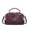Bolso de Mano Tipo Boston de Alta Venta en Comercio Exterior para Mujer 2026 Nuevo Moda Tendencia Cuero Genuino Bolso Cruzado Bolso de Hombro para Mujer