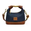 Diseño de Nicho Bolso de Dumpling de Moda para Mujer Otoño 2025 Nuevo Estilo Estampado de Leopardo Lujo Accesible Color de Contraste Bolso de Hombro Único Cruzado