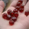 Cuentas de Ágata Roja para Ábaco, Cuentas Sueltas de Calcedonia Amarilla, Cuentas Espaciadoras para Pulseras DIY, Accesorios, Al Por Mayor en Stock, Cuentas de Ábaco Estilo Chino
