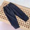 Pantalones de mezclilla para niños Primavera y Otoño nuevos pantalones para niños moda para niños medianos y grandes Pantalones casuales elásticos holgados para niños moda