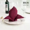 Paño de boca transfronterizo Amazon comercio exterior para restaurante occidental tela de servilleta negocio de hotel mesa tela de copa de flor romántica