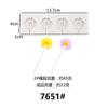 Flor flor pequeña crisantemo sombrero caramelo paleta Molde de Silicona corona Mickey diy pastel horneado decoración molde