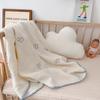 Manta de gasa de cuatro capas de algodón para bebé, toalla de baño, manta para siesta, estilo blogger de clase A, para niños y bebés