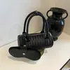 Nova Bolsa de Bowling Trançada de Nicho para Mulheres 2026, Bolsa de Ombro de Alta Qualidade para o Dia a Dia, Bolsa de Mão Versátil da Moda Coreana
