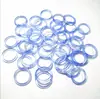 Horquilla antigua anillo prohibido bolsa de material hecho a mano diy anillo de ágata colorido anillo fino de ágata de 2~3 mm precio de fábrica al por mayor