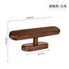 Soporte de Madera de Nogal Negro para Relojes, Creativo Estante de Almacenamiento y Exhibición de Madera Maciza para Relojes, Pulseras y Collares