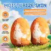 Bomba de Sal de Baño con Fragancia de Huevo de Dinosaurio Naranja Sadoer Completa en Inglés (Pelota Flotante) Sal de Baño Corporal Bola Comercio Exterior al por Mayor