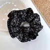 Estilo Coreano Dobladillo de Cuatro Capas Floral Goma Elástica Elegante Versátil para el Cabello Estilo Perezoso Moda Pequeña Cintura Accesorio para el Cabello Chica
