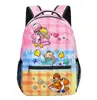 Mochila Escolar Transfronteiriça Jogo do Dinossauro Pequeno Novo Modelo 2023 Mochila para Aluno do Ensino Fundamental Bolsa de Ombro Duplo
