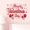 Nuevas Pegatinas de San Valentín, Pegatinas de Pared Felíz Día de San Valentín, Removibles y Pueden Ser Enviadas a Través de Fronteras