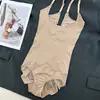 Body Moldeador Transfronterizo sin Costuras para Levantar el Busto y Reducir el Vientre con Alta Elasticidad, Prenda Moldeadora con Abertura en la Entrepierna para Mujer, Transpirable y Ligero