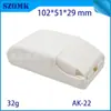 Carcasa de plástico ignífugo para PC, carcasa de fuente de alimentación LED, caja de control de potencia de cableado, agujero, serigrafía AK22
