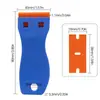 Raspador de Plástico Azul Raspador para Eliminar Pegamento de Pantalla de Teléfono Móvil Cuchillo de Limpieza Raspador Pequeño Raspador Raspador para Eliminar Pegamento de Película de Coche