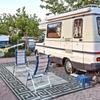 En Stock Amazon Transfronterizo Popular Alfombra de Patio Duradera Resistente a la Humedad Alfombra Portátil para Exterior RV Lona para Camping