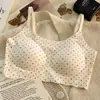 Roupa íntima para meninas, fase de desenvolvimento, sem costura, respirável, regata, bojos fixos, todas as fases, regata para meninas, fase de desenvolvimento, top esportivo