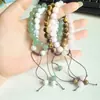 Pulseiras de Cristal Naturais Mais Vendidas no Atacado, Pulseiras de Ágata Trançada, Pulseiras de Contas Masculinas e Femininas Frescas e Modernas de Alta Qualidade