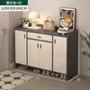 Gabinete para zapatos doméstico puerta grande capacidad simple gabinete de entrada ahorro de espacio económico almacenamiento gabinete de almacenamiento de puerta zapatero